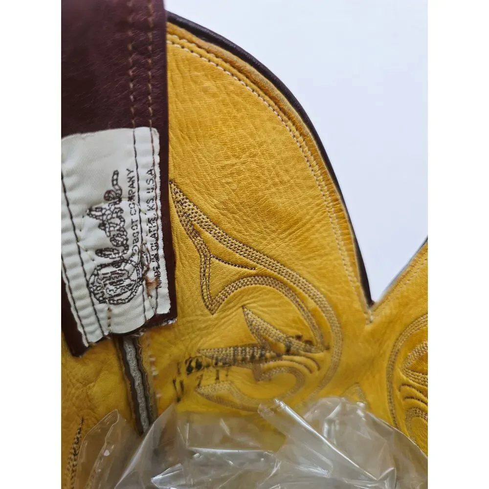 Vintage Olathe Men's Western Boots Brown 9.5